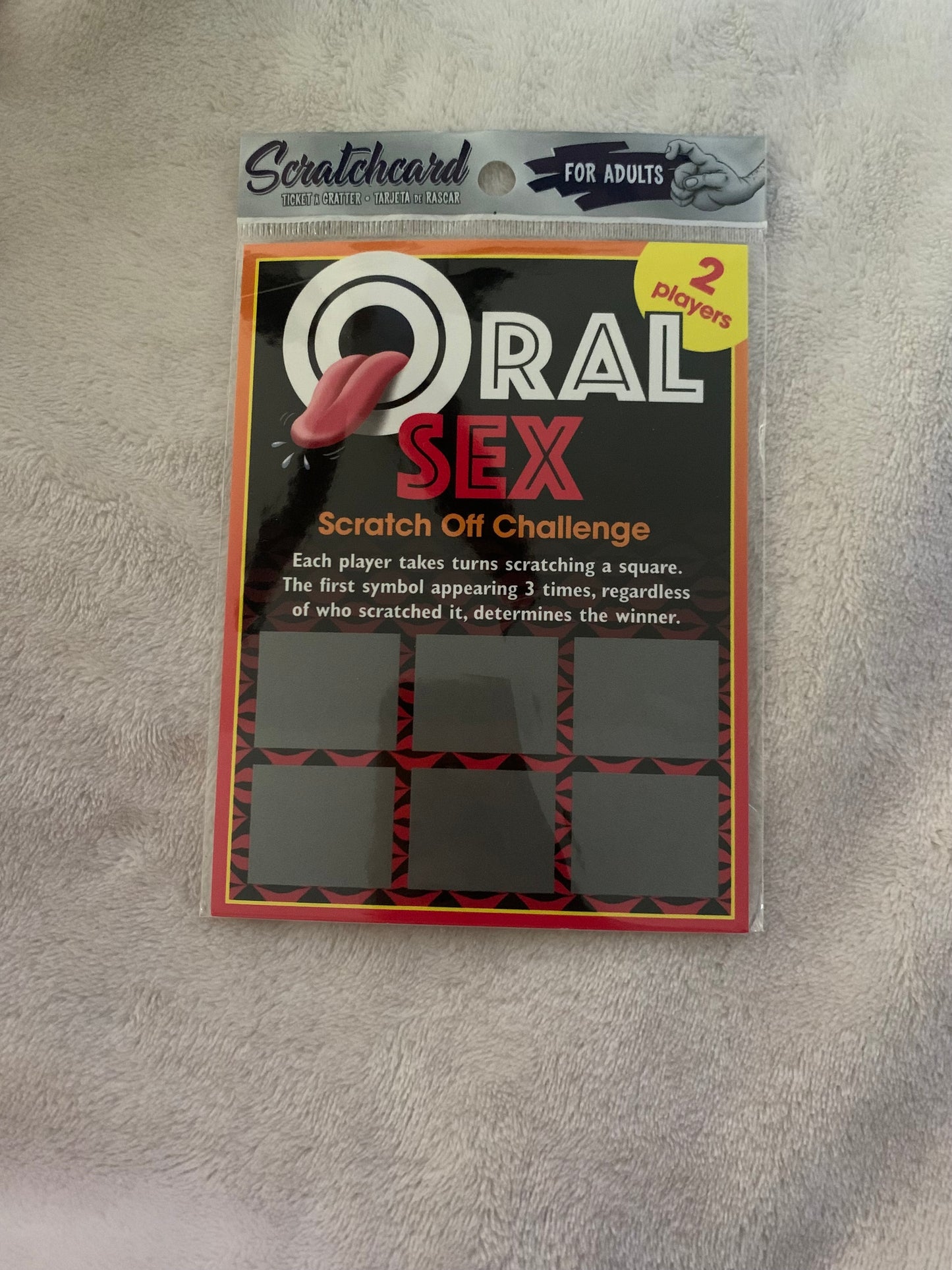 “ORAL SCRATCH OFF”