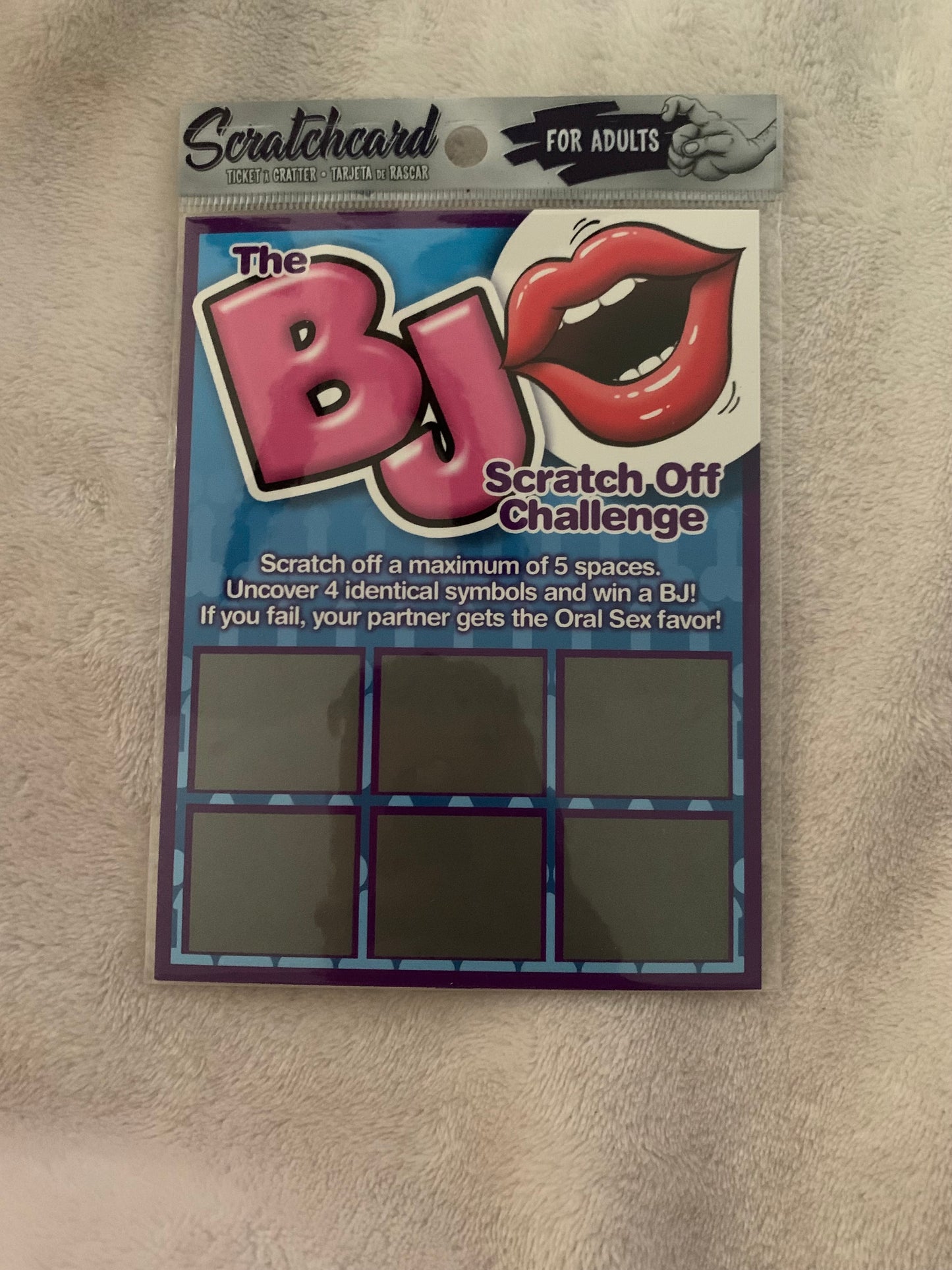 “BJ SCRATCH OFF”
